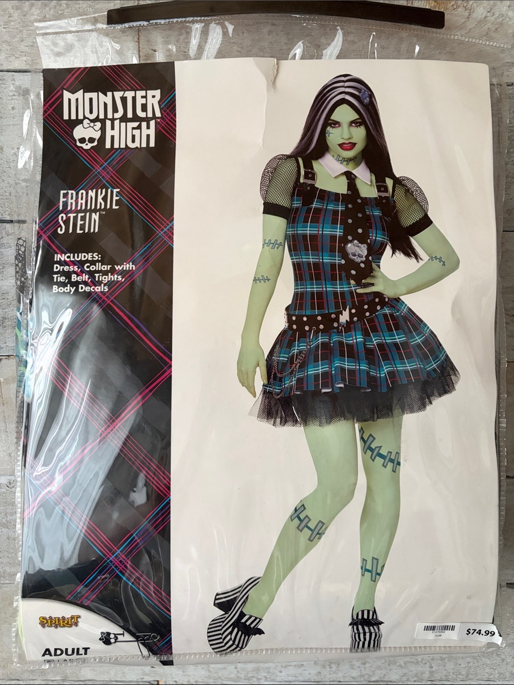 Monster High Frankie Stein costume cosplay